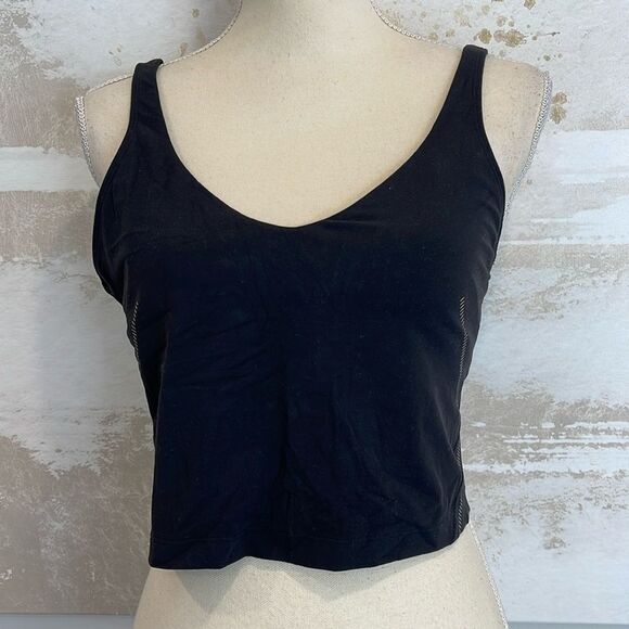 Lululemon align bra brown size 10 black/gold - Picture 1 of 4